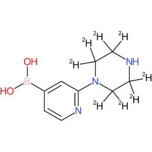 2-(piperazin-1-yl-d8)-pyridine-4-boronic acid