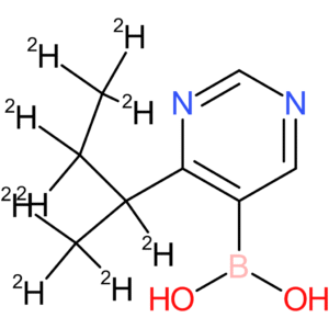4-(sec-butyl-d9)-pyrimidine-5-boronic acid