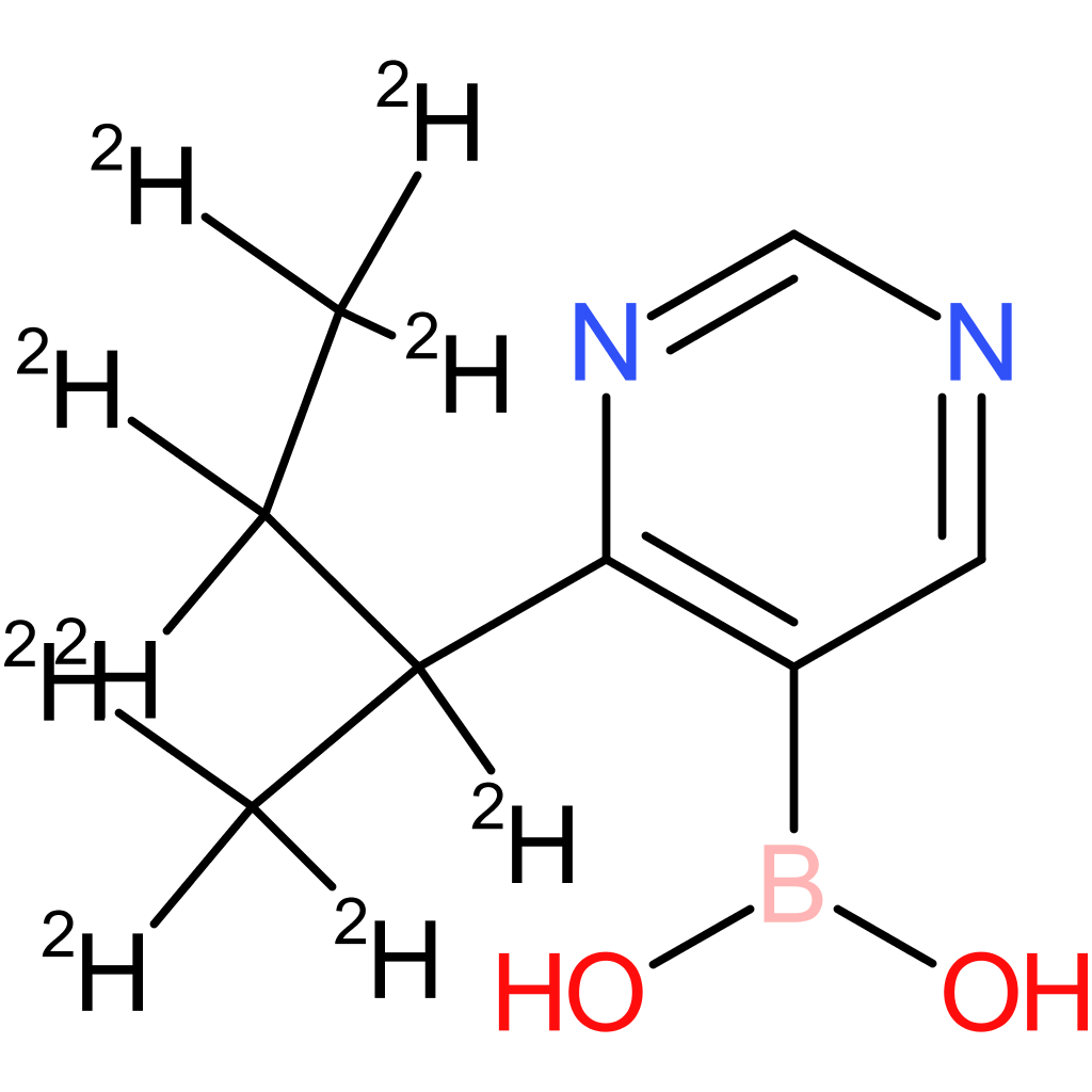 4-(sec-butyl-d9)-pyrimidine-5-boronic acid