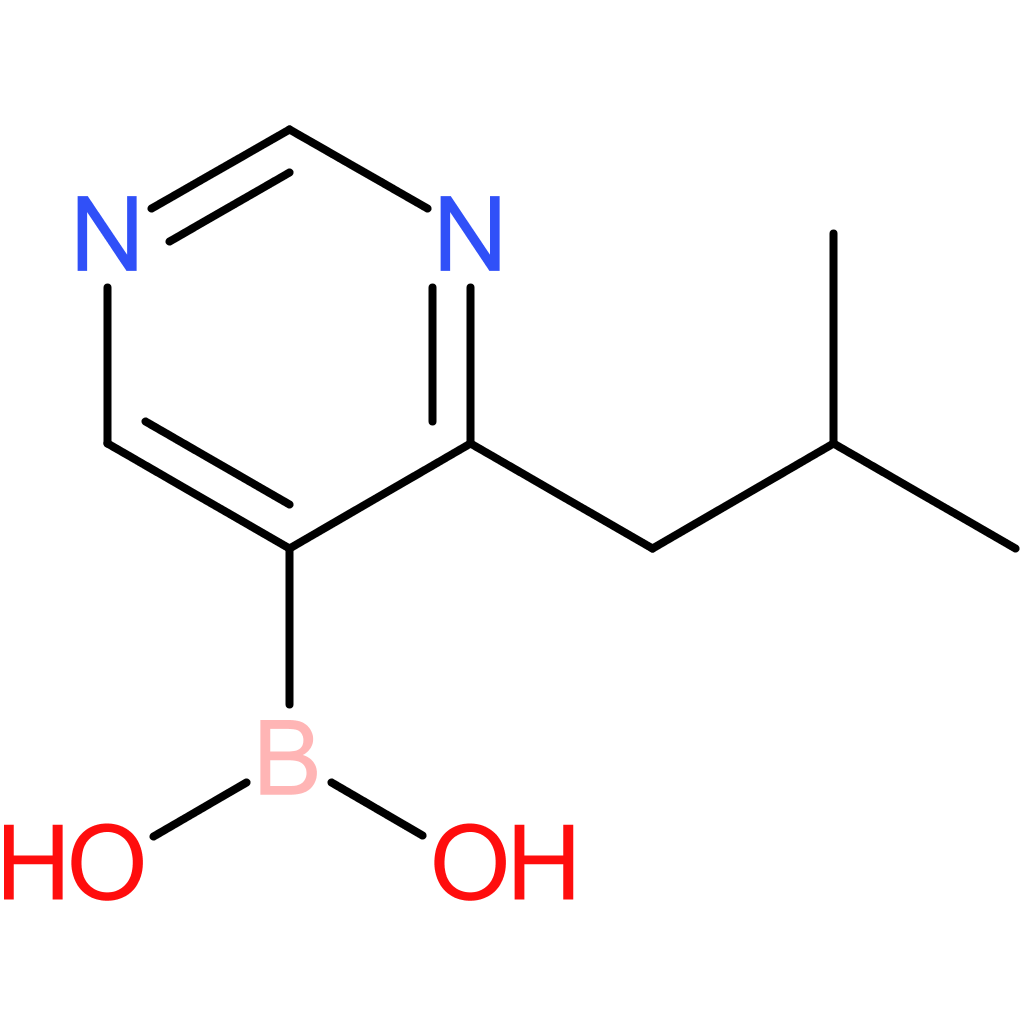 4-(iso-butyl)pyrimidine-5-boronic acid