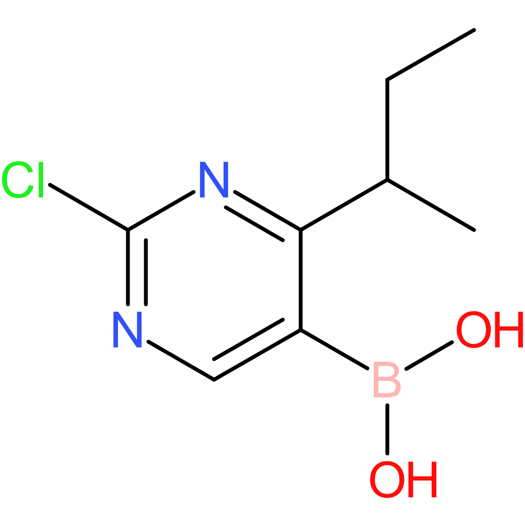 2-chloro-4-(sec-butyl)pyrimidine-5-boronic acid