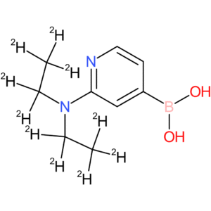 2-(diethylamino-d10)-pyridine-4-boronic acid