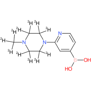 2-[(n-methylpiperazin-d11)-1-yl]pyridine-4-boronic acid