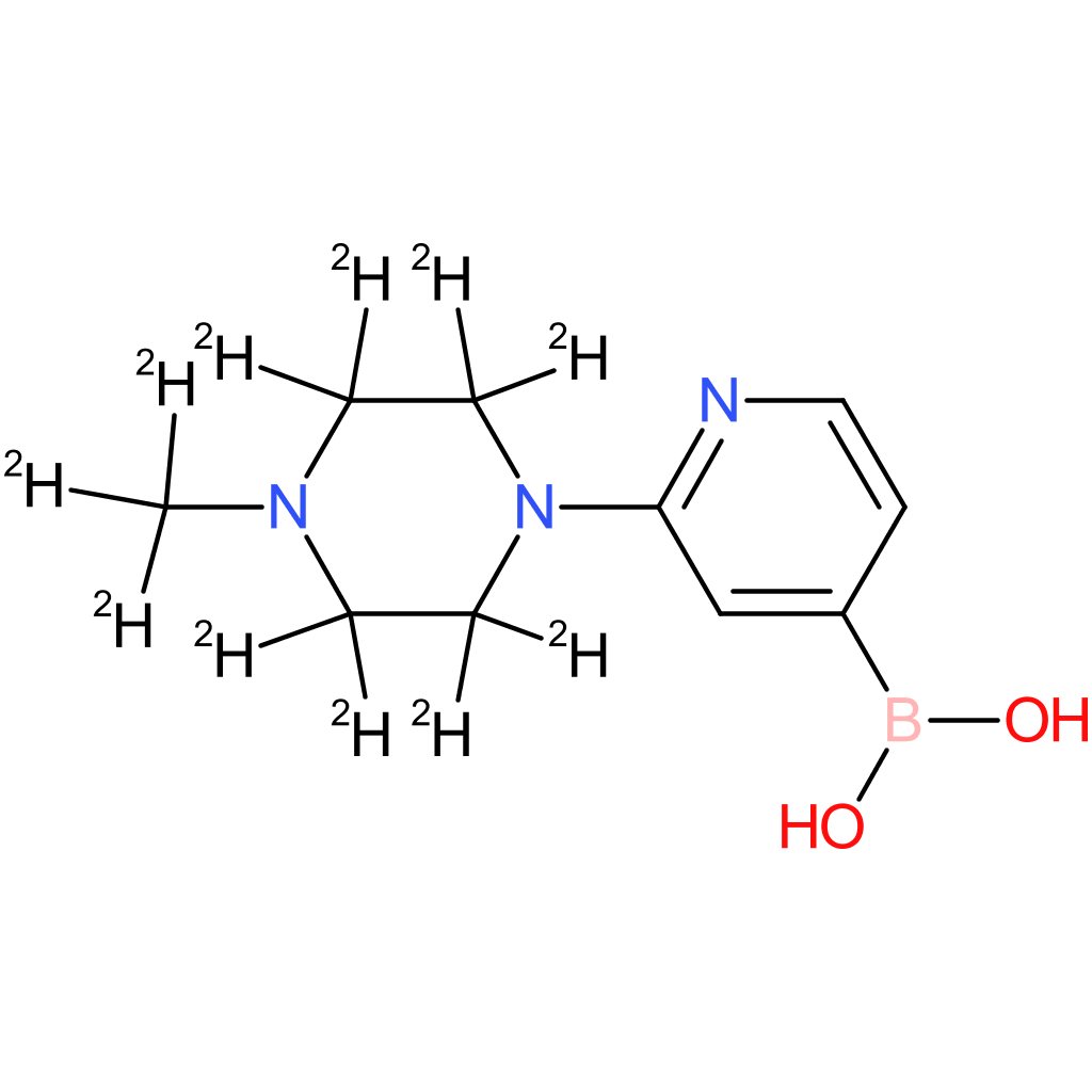 2-[(n-methylpiperazin-d11)-1-yl]pyridine-4-boronic acid