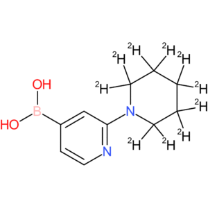 2-(piperidino-d10)-pyridine-4-boronic acid