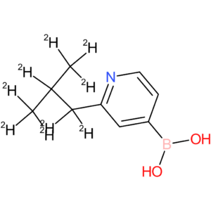 2-(iso-butyl-d9)-pyridine-4-boronic acid