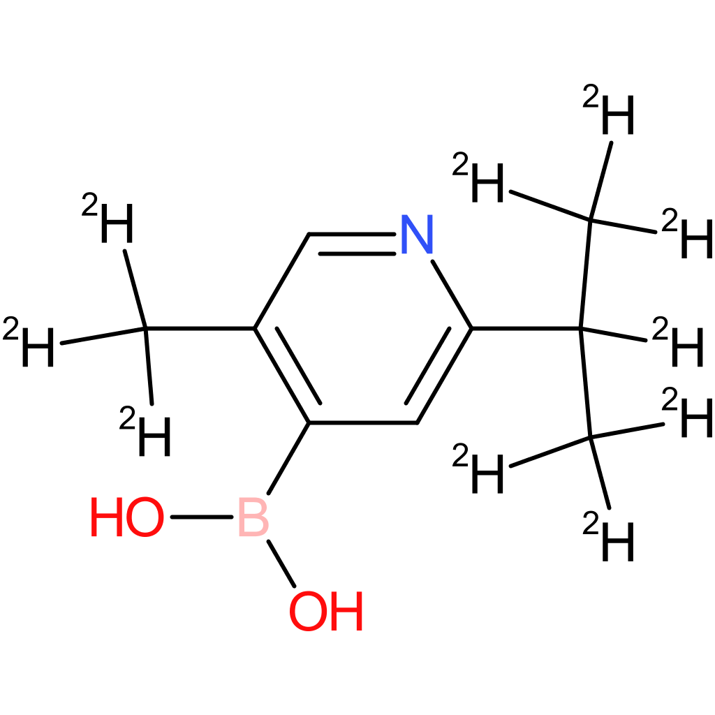 [2-(iso-propyl)-5-methyl-d10]-pyridine-4-boronic acid
