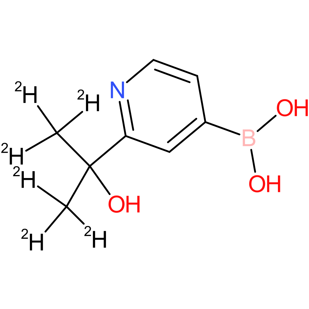 2-(2-hydroxypropan-2-yl-d6)-pyridine-4-boronic acid
