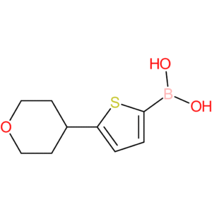 5-(oxan-4-yl)thiophene-2-boronic acid