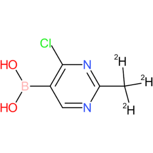 2-(methyl-d3)-4-chloropyrimidine-5-boronic acid