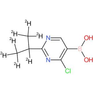 2-(iso-propyl-d7)-4-chloropyrimidine-5-boronic acid