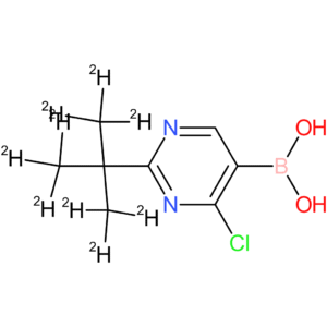 2-(tert-butyl-d9)-4-chloropyrimidine-5-boronic acid