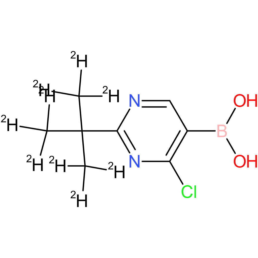 2-(tert-butyl-d9)-4-chloropyrimidine-5-boronic acid