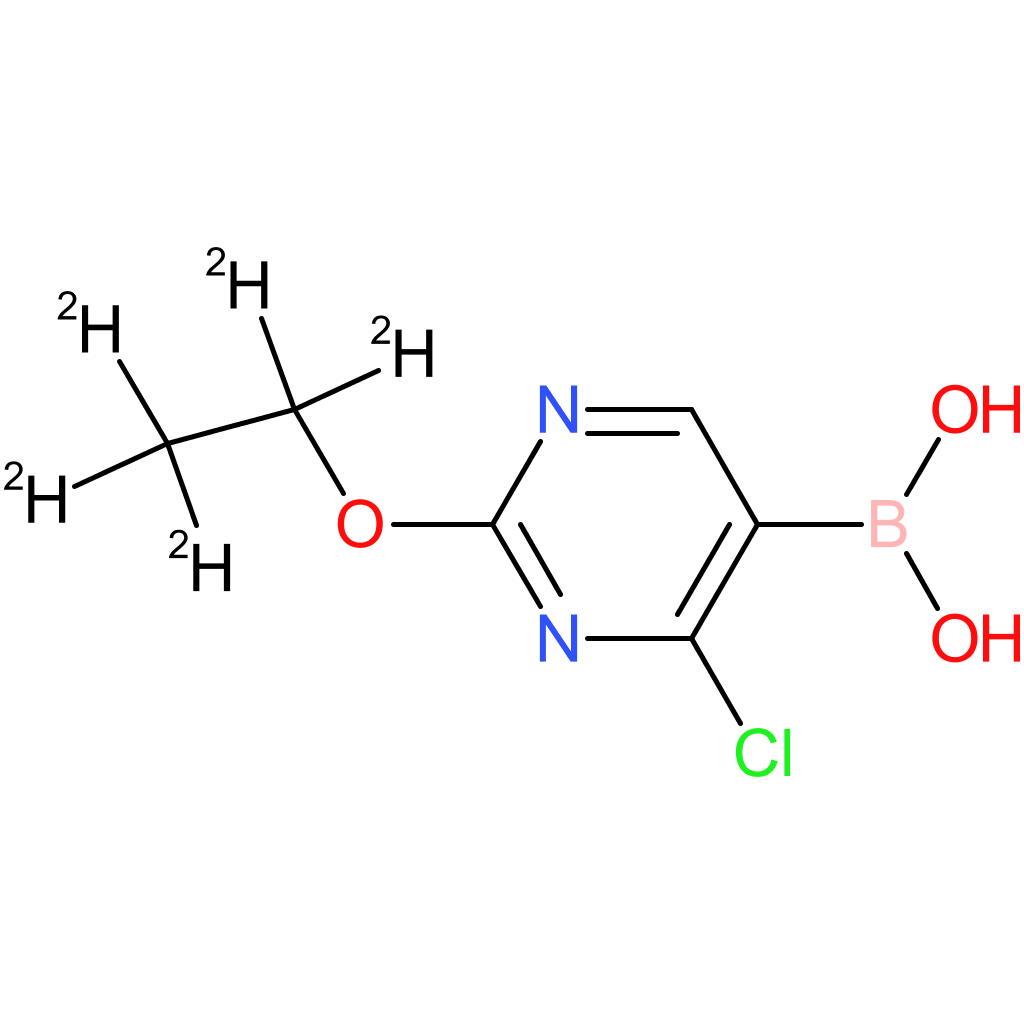 2-(ethoxy-d5)-4-chloropyrimidine-5-boronic acid