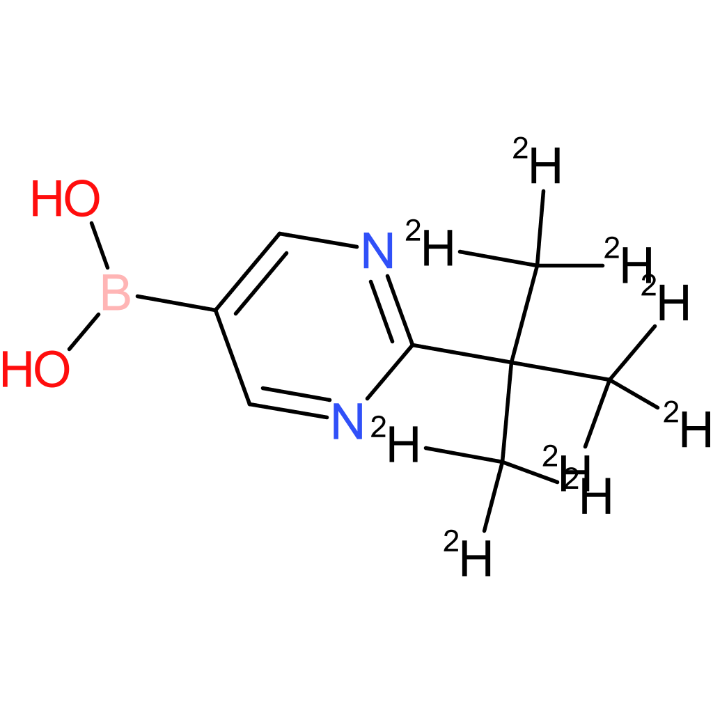2-(tert-butyl-d9)-pyrimidine-5-boronic acid