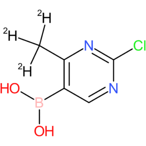 2-chloro-4-(methyl-d3)-pyrimidine-5-boronic acid
