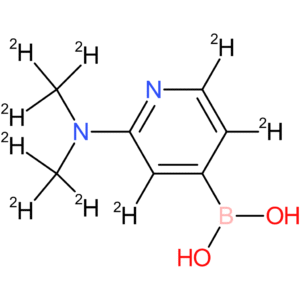 2-(dimethylaminopyridine-d9)-4-boronic acid