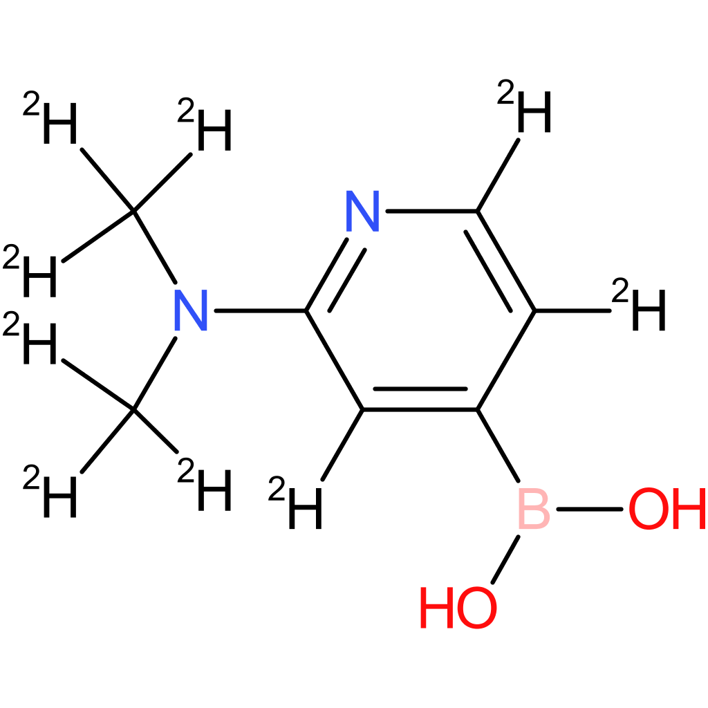 2-(dimethylaminopyridine-d9)-4-boronic acid