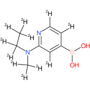 2-(methylethylaminopyridine-d11)-4-boronic acid