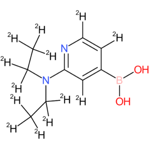 2-(diethylaminopyridine-d13)-4-boronic acid
