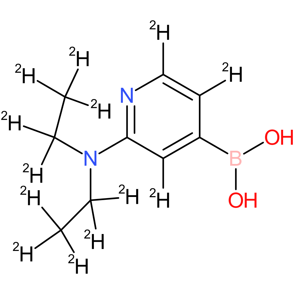 2-(diethylaminopyridine-d13)-4-boronic acid