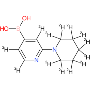 2-(piperidinopyridine-d13)-4-boronic acid