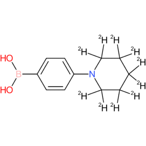 4-(piperidino-d10)-phenylboronic acid