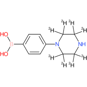 4-(piperazin-2,2,3,3,5,5,6,6-d8-1-yl)phenylboronic acid