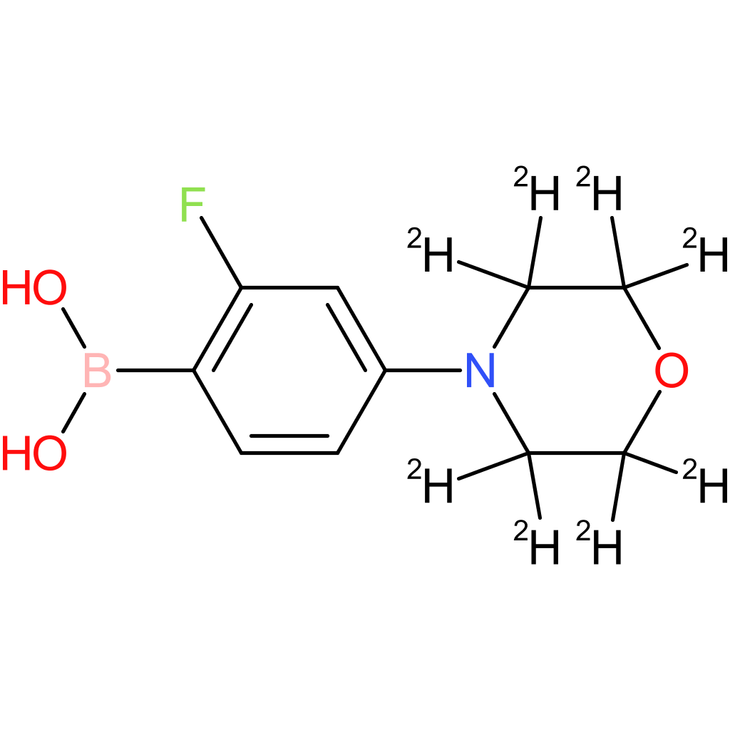 2-fluoro-4-(morpholino-2,2,3,3,5,5,6,6-d8)-phenylboronic acid