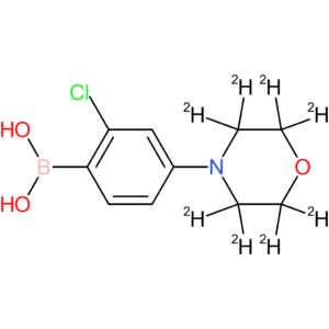 2-chloro-4-(morpholino-2,2,3,3,5,5,6,6-d8)-phenylboronic acid