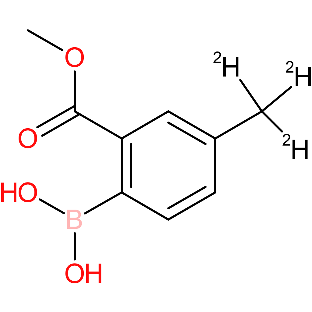 2-methoxycarbonyl-4-(methyl-d3)-phenylboronic acid