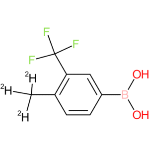 3-trifluoromethyl-4-(methyl-d3)-phenylboronic acid