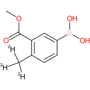 3-methoxycarbonyl-4-(methyl-d3)-phenylboronic acid