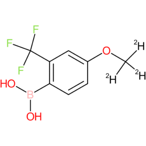 2-trifluoromethyl-4-(methoxy-d3)-phenylboronic acid