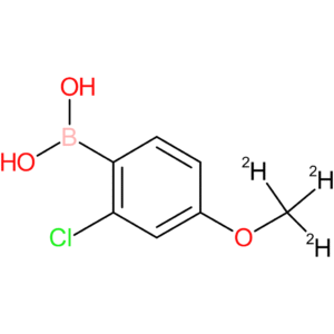 2-chloro-4-(methoxy-d3)-phenylboronic acid