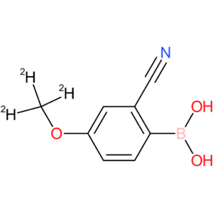 2-cyano-4-(methoxy-d3)-phenylboronic acid