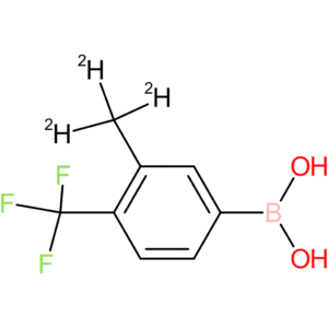4-trifluoromethyl-3-(methyl-d3)-phenylboronic acid