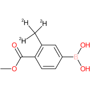 4-methoxycarbonyl-3-(methyl-d3)-phenylboronic acid