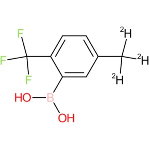 2-trifluoromethyl-5-(methyl-d3)-phenylboronic acid