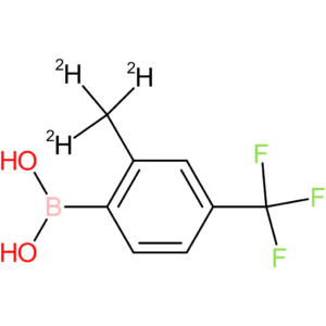 4-trifluoromethyl-2-(methyl-d3)-phenylboronic acid