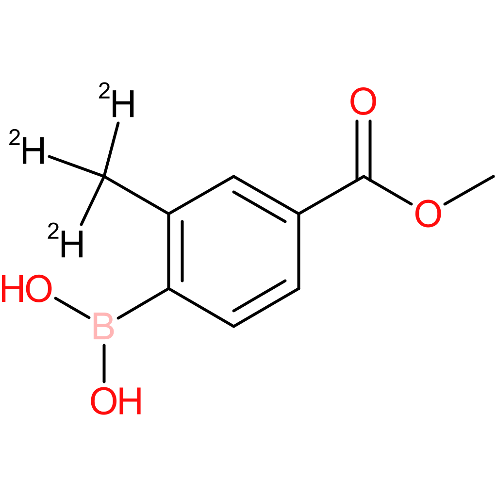 4-methoxycarbonyl-2-(methyl-d3)-phenylboronic acid
