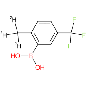 3-trifluoromethyl-6-(methyl-d3)-phenylboronic acid