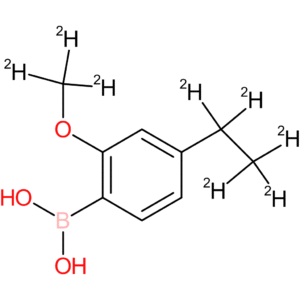 (2-methoxy-4-ethyl-d8)-phenylboronic acid