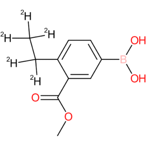 3-methoxycarbonyl-4-(ethyl-d5)-phenylboronic acid