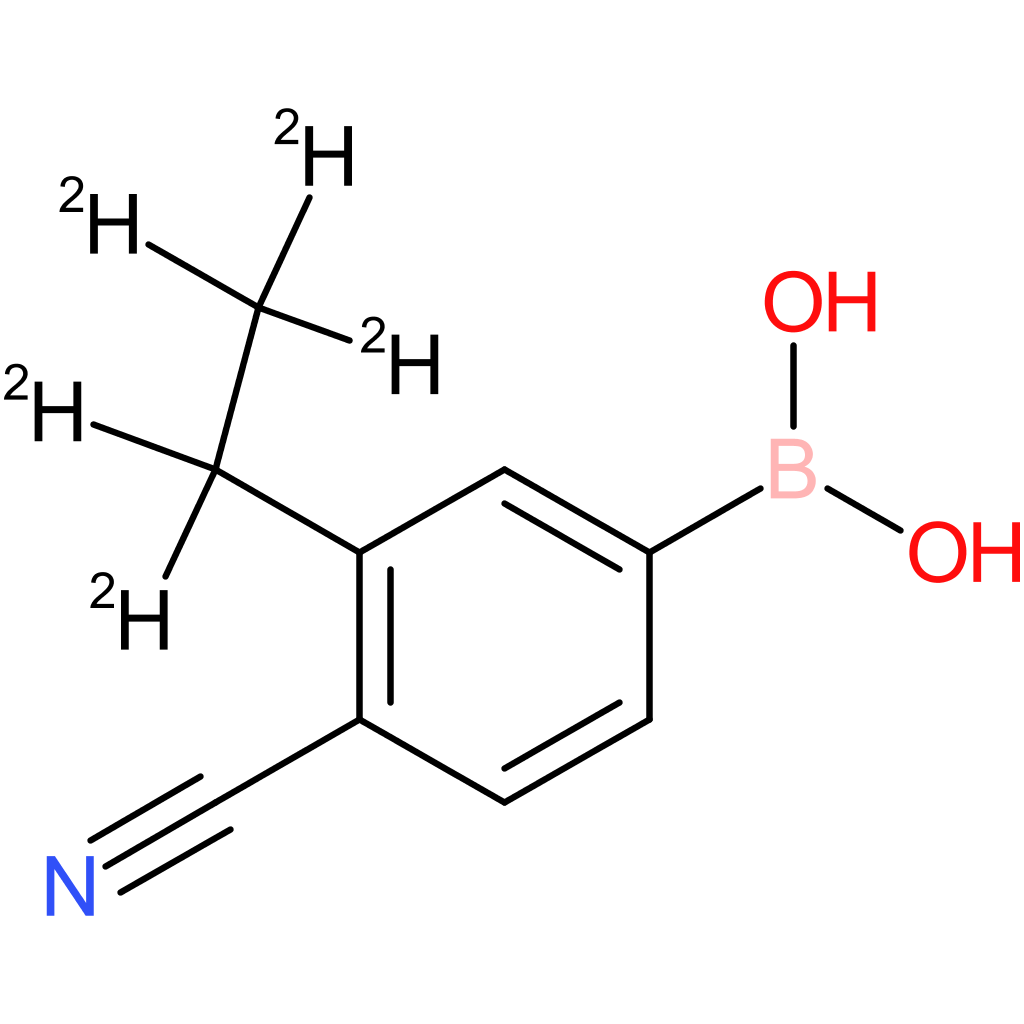 4-cyano-3-(ethyl-d5)-phenylboronic acid