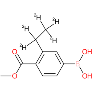 4-methoxycarbonyl-3-(ethyl-d5)-phenylboronic acid
