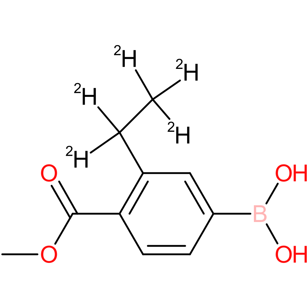 4-methoxycarbonyl-3-(ethyl-d5)-phenylboronic acid