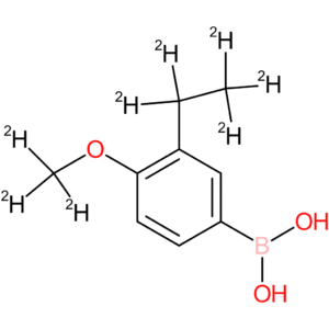 (4-methoxy-3-ethyl-d8)-phenylboronic acid