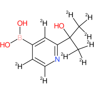 [2-(2-hydroxypropan-2-yl)pyridine-d9]-4-boronic acid