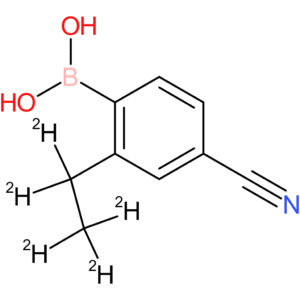 4-cyano-2-(ethyl-d5)-phenylboronic acid